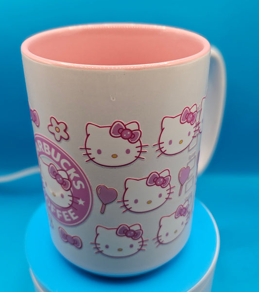 Ceramic Coffee Mug with inside color 15 oz