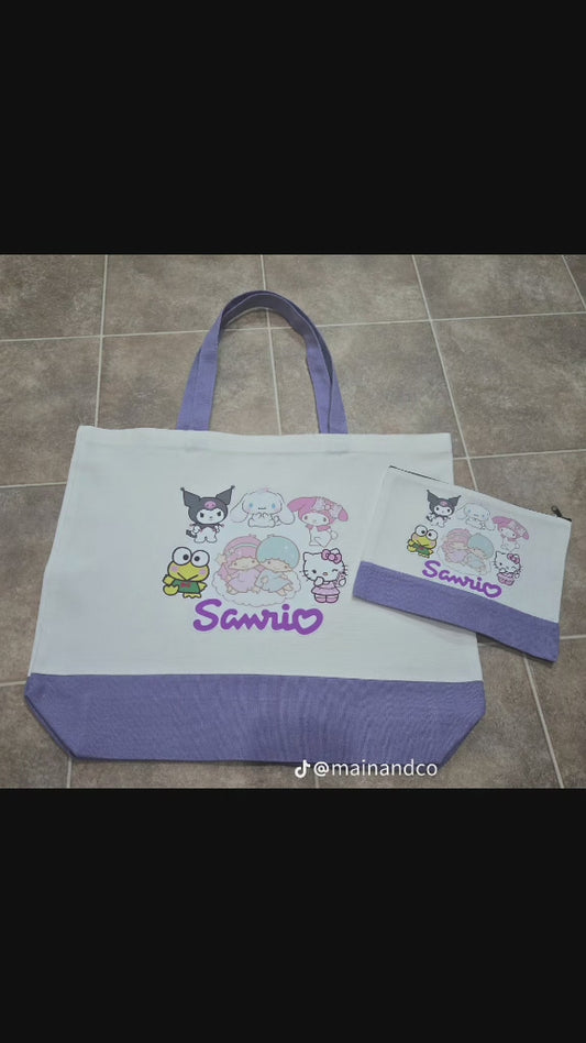 Sanrio Tote w/ Pouch